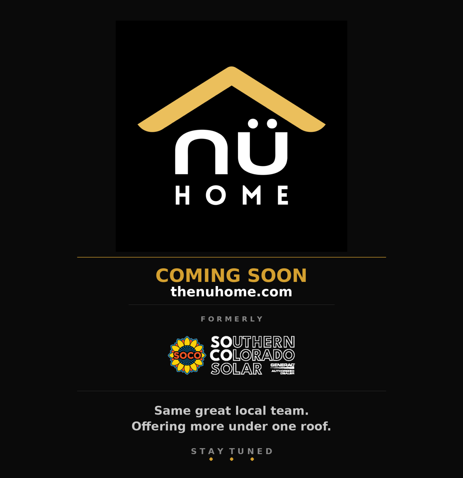 nuhome coming soon